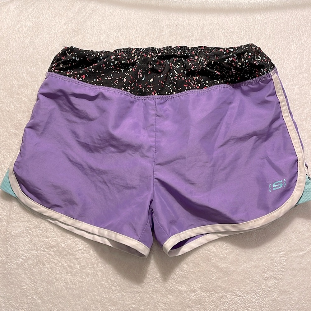 Sketchers Active Shorts Size 7/8 Purple